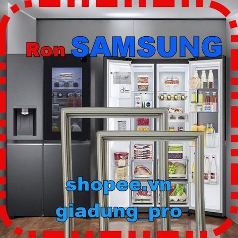 Ron Tủ Lạnh Samsung Model RT43H5231SL - Gioăng Duy Trì Nhiệt Độ, Thay Thế Dễ Dàng và Tiết Kiệm Điện Năng
