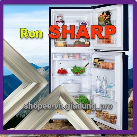Ron cao su thay thế tủ lạnh Sharp SJ-195S-SL - Đảm bảo kín hơi, dễ lắp đặt, hàng gia công chất lượng cao