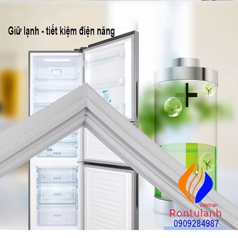 Ron Tủ Lạnh Kiểu Gài Có Nam Châm - Thay Thế Đơn Giản Nhiều Kích Thước Theo Yêu Cầu, Phục Hồi Độ Kín Hơi Tủ Lạnh