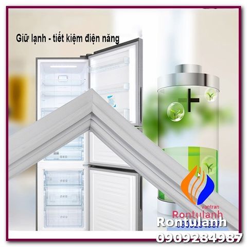 Ron Cửa Tủ Lạnh Electrolux ETB2300PC - Thay Thế Cao Su & Nam Châm Dễ Dàng - Kiểm Tra Kích Thước Trước Khi Đặt Hàng