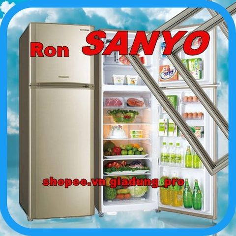 Ron tủ lạnh Sanyo SR-145RN(SS) - Ron cao su thay thế cho cửa tủ đông và ngăn mát, dễ lắp đặt, giao hàng toàn quốc