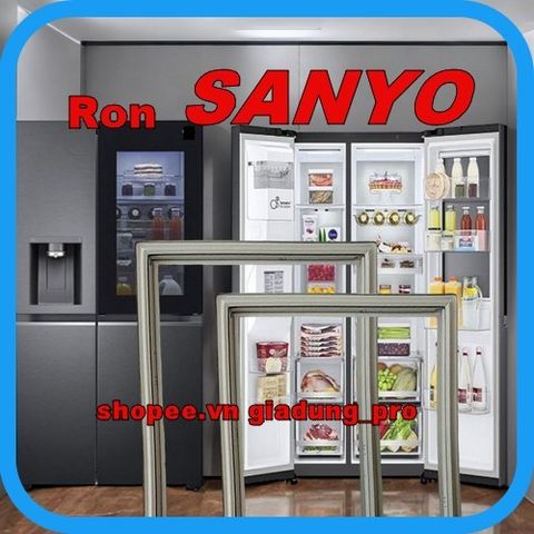 Ron tủ lạnh Sanyo SR-145RN(SS) - Ron cao su thay thế cho cửa tủ đông và ngăn mát, dễ lắp đặt, giao hàng toàn quốc