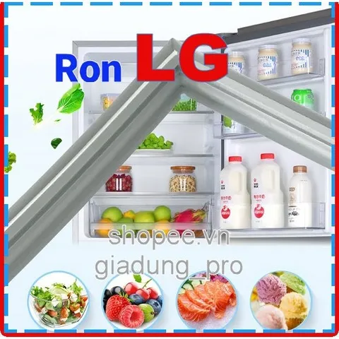 Ron Cửa Tủ Lạnh LG GR-P267GN - Thay Thế Ron Cao Su Hai Cánh Side by Side, Dễ Dàng Lắp Đặt, Giao Hàng Toàn Quốc