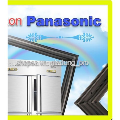 Ron tủ lạnh thay thế Panasonic NR-BK265MSVN - Ron cao su có nam châm, dễ lắp đặt, phù hợp ngăn đá và ngăn mát tủ lạnh.