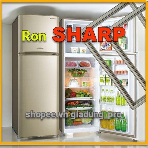 Ron Cửa Tủ Lạnh SHARP SJ-187S-SL - Ron Cao Su Thay Thế, Duy Trì Nhiệt Độ, Dễ Dàng Lắp Đặt, Tiết Kiệm Điện Năng