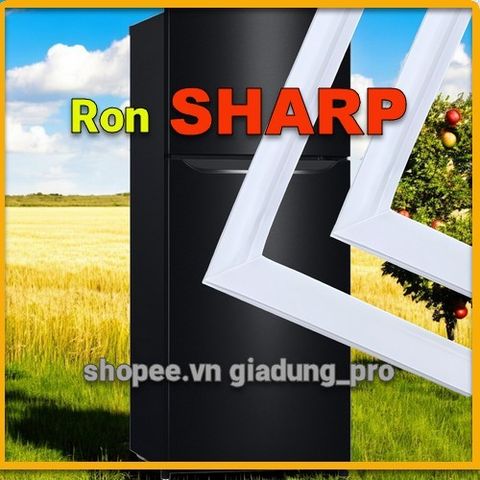 Ron Cửa Tủ Lạnh SHARP SJ-187S-SL - Ron Cao Su Thay Thế, Duy Trì Nhiệt Độ, Dễ Dàng Lắp Đặt, Tiết Kiệm Điện Năng