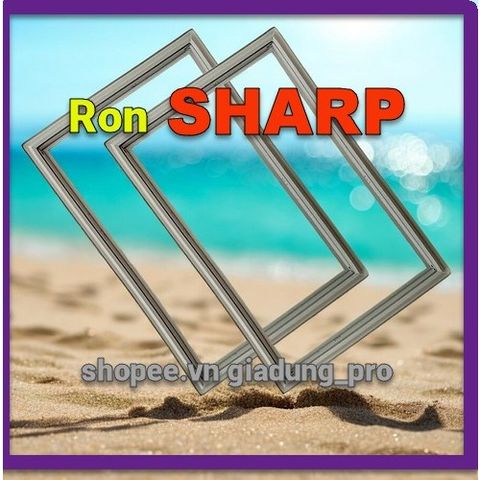 Ron tủ lạnh SHARP SJ-X201E-DS - Bộ phận thay thế cao su giữ nhiệt, dễ lắp đặt, tiết kiệm điện năng, tăng tuổi thọ tủ lạnh