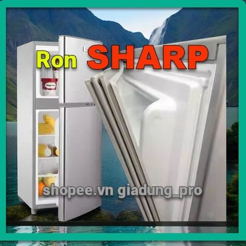 Ron tủ lạnh SHARP SJ-X201E-DS - Bộ phận thay thế cao su giữ nhiệt, dễ lắp đặt, tiết kiệm điện năng, tăng tuổi thọ tủ lạnh