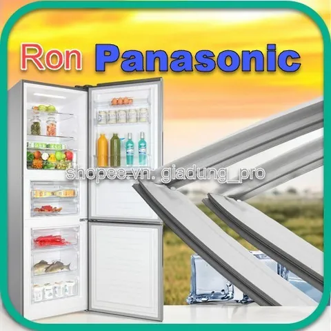 Ron Cửa Tủ Lạnh Panasonic NR-BJ158 - Gioăng Cao Su Chắc Chắn, Thay Thế Dễ Dàng, Tiết Kiệm Năng Lượng, Bảo Vệ Tủ Lạnh