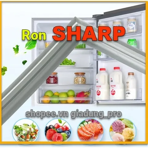 Ron cửa tủ lạnh SHARP SJ-16VF2-BS - Thay thế dễ dàng, giữ mát hiệu quả, tiết kiệm điện năng, chất lượng cao, giao hàng toàn quốc
