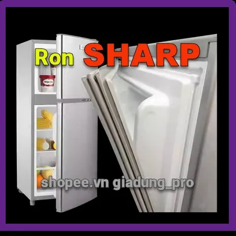 Ron cửa tủ lạnh SHARP SJ-16VF2-BS - Thay thế dễ dàng, giữ mát hiệu quả, tiết kiệm điện năng, chất lượng cao, giao hàng toàn quốc