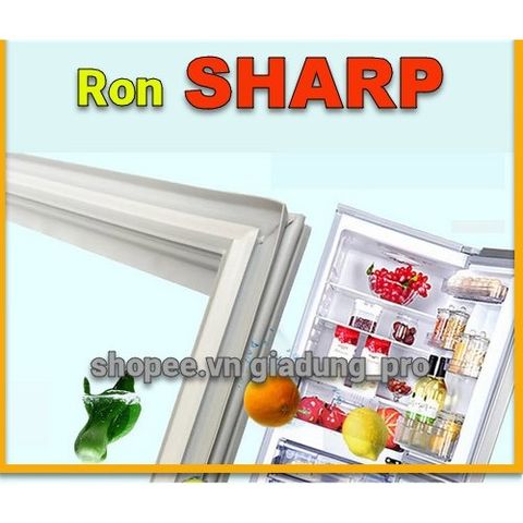 Ron Cửa Tủ Lạnh Sharp SJ-196S-SC - Thay Thế Ron Cao Su Chất Lượng Cao, Dễ Dàng Lắp Đặt, Phù Hợp Ngăn Đá và Ngăn Mát