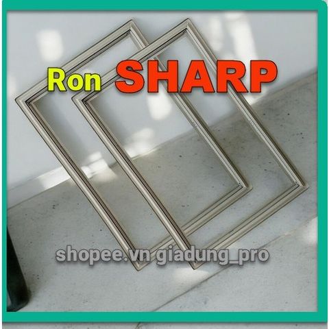 Ron cao su cửa tủ lạnh SHARP SJ-168S-SL - Thay thế dễ dàng, bảo vệ nhiệt độ, tiết kiệm điện năng