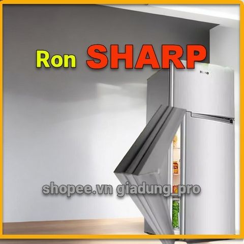 Ron Tủ Lạnh SHARP SJ-190S-SL - Chất lượng bền, dễ thay thế, cao su và nam châm, giữ nhiệt tốt, tiết kiệm điện năng.