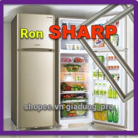 Ron Tủ Lạnh Sharp SJ-165S-BL - Thay Thế Ron Cao Su với Nam Châm - Dễ Dàng Lắp Đặt, Giao Hàng Toàn Quốc