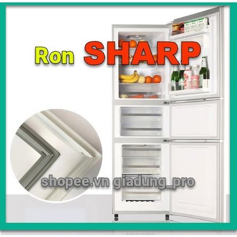 Ron Cửa Tủ Lạnh SHARP SJ-166S-SC - Phụ Kiện Thay Thế Chất Lượng Cao, Giúp Tiết Kiệm Điện Năng và Tăng Tuổi Thọ Tủ Lạnh