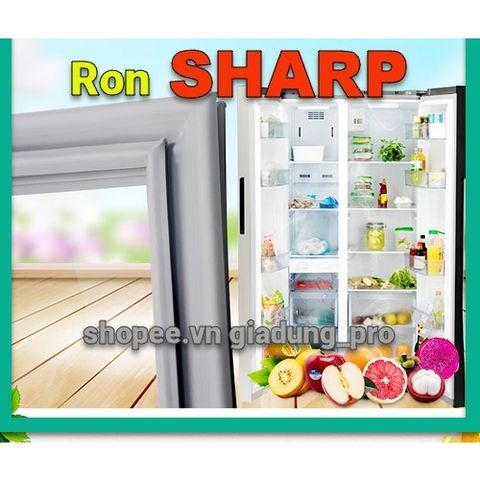Ron Cửa Tủ Lạnh SHARP SJ-166S-SC - Phụ Kiện Thay Thế Chất Lượng Cao, Giúp Tiết Kiệm Điện Năng và Tăng Tuổi Thọ Tủ Lạnh