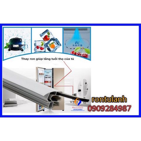 Ron Tủ Lạnh Hitachi R-25AGV7D - Ron Cao Su Thay Thế Dễ Dàng Lắp Đặt, Đảm Bảo Độ Khít và Tiết Kiệm Năng Lượng