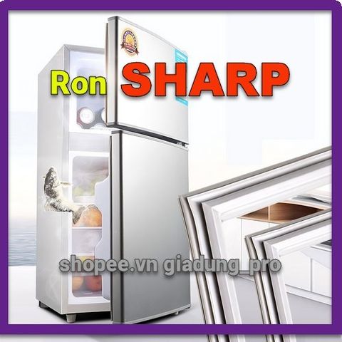 Ron cao su cửa tủ lạnh SHARP SJ X201F-SL - Thay thế dễ dàng, kích thước chuẩn, giao hàng toàn quốc