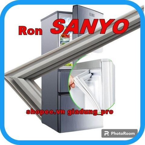Ron Cửa Tủ Lạnh Sanyo SR-13KN(SL) - Khung Cao Su và Nam Châm Thay Thế - Linh Kiện Tủ Lạnh Chất Lượng Cao, Dễ Dàng Lắp Đặt