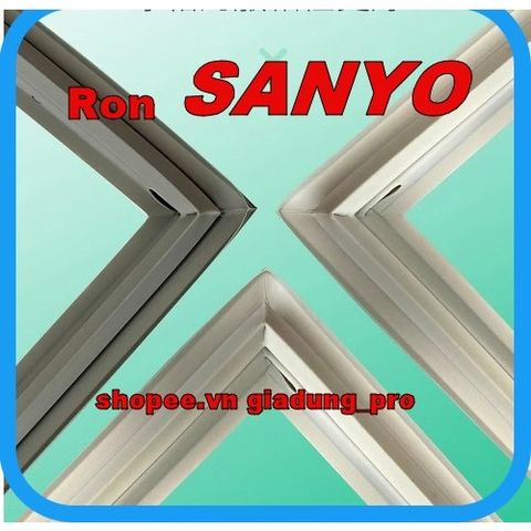 Ron Cửa Tủ Lạnh Sanyo SR-13KN(SL) - Khung Cao Su và Nam Châm Thay Thế - Linh Kiện Tủ Lạnh Chất Lượng Cao, Dễ Dàng Lắp Đặt