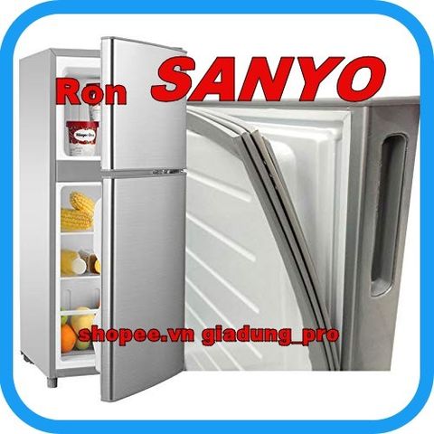 Ron Tủ Lạnh Sanyo SR-18TN(MH) Kiểu Gài - Ron Cao Su Thay Thế Dễ Dàng, 510x830mm cho Cửa Tủ Lạnh Hút Chặt, Hàng Giao Toàn Quốc