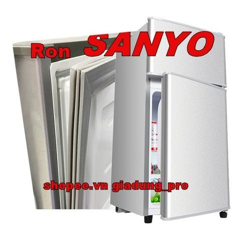 Ron Tủ Lạnh Sanyo SR-18TN(MH) Kiểu Gài - Ron Cao Su Thay Thế Dễ Dàng, 510x830mm cho Cửa Tủ Lạnh Hút Chặt, Hàng Giao Toàn Quốc