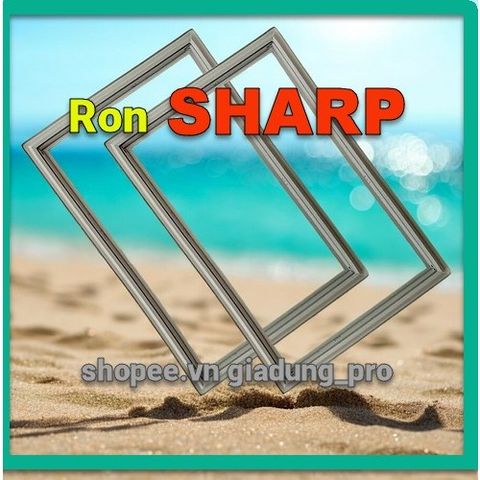 Ron Tủ Lạnh Sharp Model SJ-270MN-SL - Ron Cao Su Thay Thế, Dễ Dàng Lắp Đặt, Hỗ Trợ Đóng Khít Cửa Tủ, Giao Hàng Toàn Quốc