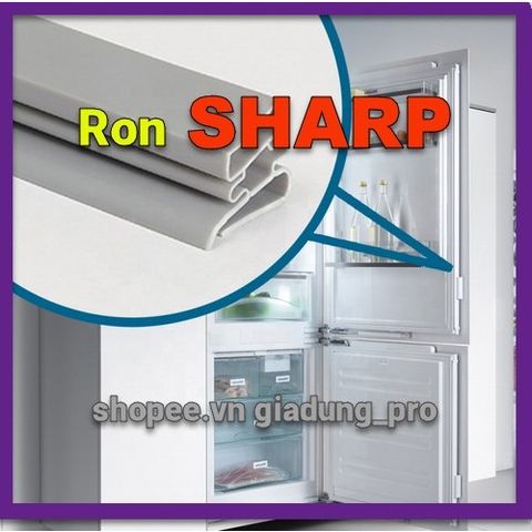 Ron Tủ Lạnh Sharp SJ-185S-BL - Ron Cao Su Thay Thế Có Nam Châm Dễ Dàng Lắp Đặt - Phù Hợp Tủ Lạnh Và Tủ Đông