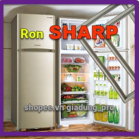 Ron Tủ Lạnh Sharp SJ-20V-GY - Ron Cao Su Thay Thế Có Nam Châm Dễ Dàng Lắp Đặt - Phụ Kiện Tủ Lạnh An Toàn Cho Gia Đình