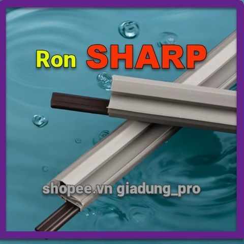 Ron Cửa Tủ Lạnh SHARP Model SJ-18VF4-WMS - Gioăng Cao Su Bền, Dễ Thay Thế, Tiết Kiệm Điện Năng, Phục Hồi Nhiệt Độ Tủ Lạnh