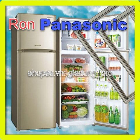 Ron tủ lạnh Panasonic NR BL268 - Ron cao su và nam châm thay thế cho tủ đông và tủ mát - Dễ dàng lắp đặt, giao hàng toàn quốc