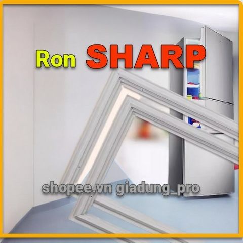 Ron Tủ Lạnh Sharp SJ-K21R-GY - Ron Cao Su Thay Thế Dễ Dàng, Tăng Độ Khít, Phù Hợp Ngăn Đá 500x460 và Ngăn Mát 500x760