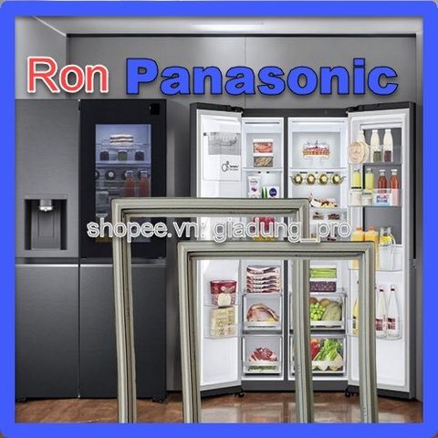 Ron cao su thay thế cho tủ lạnh Panasonic NR-BK265SNVN - Dễ lắp đặt, đảm bảo kín hơi, giao hàng COD toàn quốc