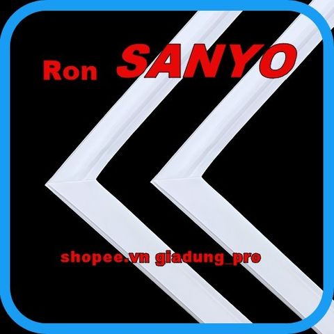 Ron Tủ Lạnh Sanyo SR-18TN - Ron Gài Cao Su Thay Thế, Dễ Dàng Lắp Đặt và Sử Dụng, Phù Hợp Với Ngăn Đá và Ngăn Mát