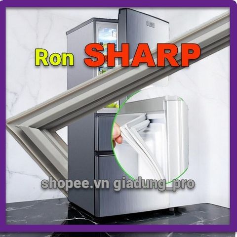 Ron cao su thay thế cho tủ lạnh Sharp SJ-171E-SL - Dễ dàng lắp đặt, bảo đảm độ kín hơi và từ tính tốt cho tủ lạnh nhà bạn