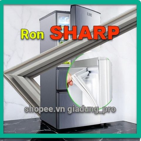 Ron cao su thay thế cho tủ lạnh Sharp SJ-171E-SL - Dễ dàng lắp đặt, bảo đảm độ kín hơi và từ tính tốt cho tủ lạnh nhà bạn