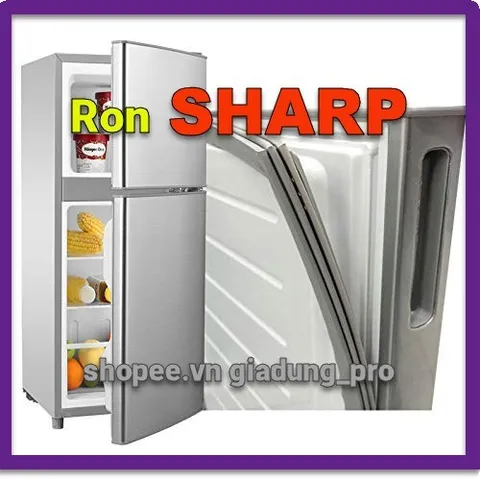 Ron cửa tủ lạnh SHARP SJ-212E-SS - Chất lượng cao, dễ thay thế, giúp giữ nhiệt ổn định, tiết kiệm điện năng, tăng tuổi thọ tủ lạnh.