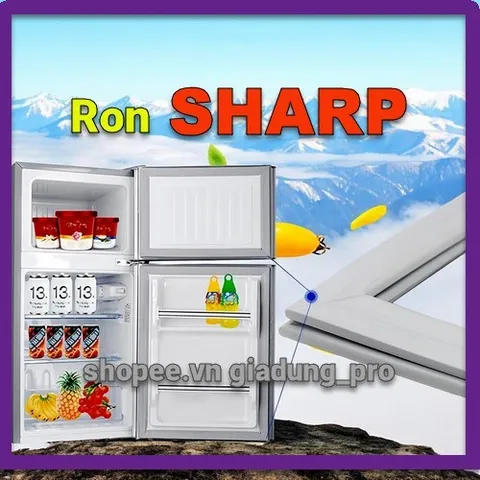 Ron cửa tủ lạnh SHARP SJ-212E-SS - Chất lượng cao, dễ thay thế, giúp giữ nhiệt ổn định, tiết kiệm điện năng, tăng tuổi thọ tủ lạnh.