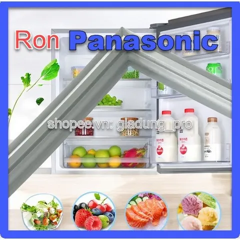 Ron cửa tủ lạnh Panasonic NR-BA178 - Ron cao su thay thế chịu lực, giữ nhiệt tốt cho tủ lạnh, dễ lắp đặt, tiết kiệm điện năng