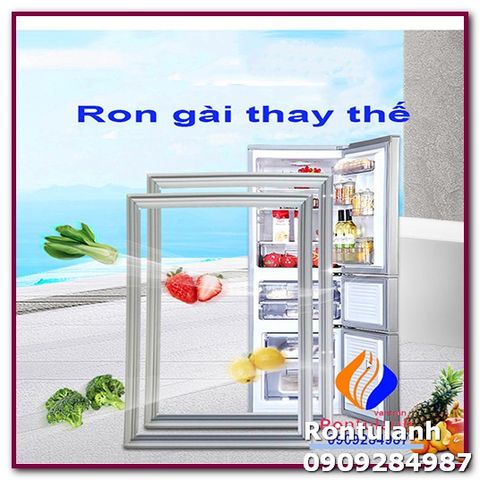 Ron Cao Su Cửa Tủ Lạnh Aqua Model AQR-I267BN(DC) - Thay Thế Dễ Dàng, Bảo Đảm Độ Kín Hơi, Giao Hàng Toàn Quốc