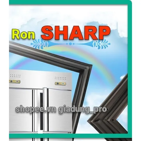 Ron Cửa Tủ Lạnh Sharp SJ-16VF3-CMS - Ron Cao Su Thay Thế, Dễ Lắp Đặt, Đảm Bảo Độ Bền Và Khít Cửa Tủ 600mm