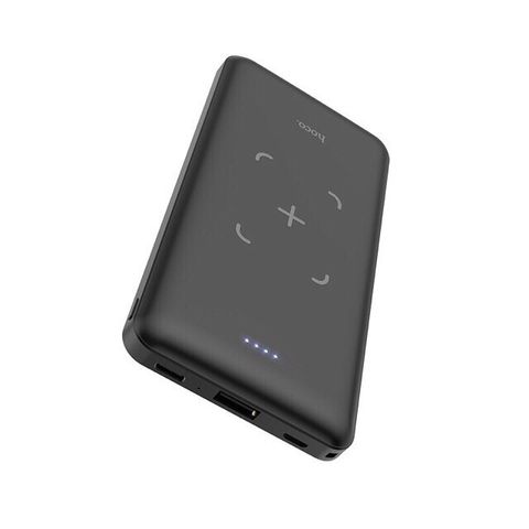 Sạc Dự Phòng Không Dây Hoco J50 10000mAh - Pin Sạc An Toàn, Hỗ Trợ Tất Cả Thiết Bị, Chất Liệu Chống Cháy, Hàng Chính Hãng