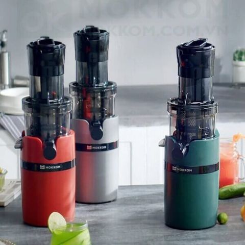 Máy Ép Chậm Mokkom MK-199 - Ép Trái Cây Tinh Khiết 200W, Thiết Kế Thông Minh, Bảo Hành Chính Hãng 12 Tháng