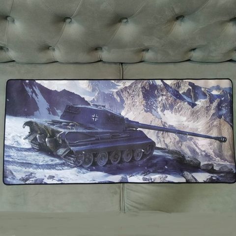 Miếng Lót Chuột XE TĂNG A13 Chống Nước - Pad Chuột Lớn 90x40cm, Dày 3mm, Dành Cho Game Thủ, Chống Trượt, Siêu Bền