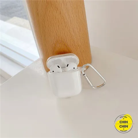 Vỏ Bọc Silicon Trong Suốt Cho AirPods 1 2 3 PRO - Phụ Kiện Chính Hãng Đựng Tai Nghe Khống Dây Chất Lượng Cao