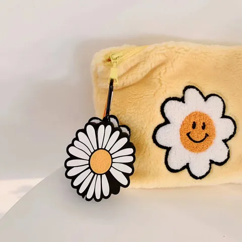 Vỏ Bọc Airpods Hoa Cúc Bằng Silicon Dẻo - Phụ Kiện Hộp Sạc Tai Nghe AirPods 1, 2 & PRO Siêu Cute
