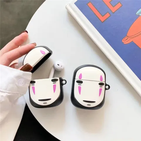 Vỏ Bọc AirPods Silicon Dẻo Vô Diện NEW - Phụ Kiện Hộp Sạc Tai Nghe AirPods 1, 2 - Bao Sillicon Cute Chất Lượng Cao