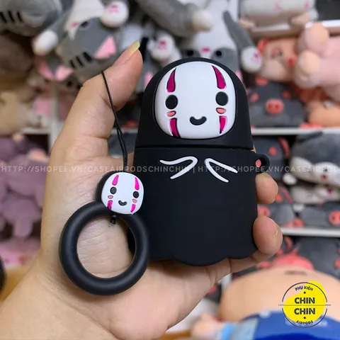 Vỏ Bọc AirPods Silicon Dẻo (Vô Diện) - Case Hộp Sạc Tai Nghe AirPods 1 2 PRO Chất Lượng Cao, Phụ Kiện Thời Trang