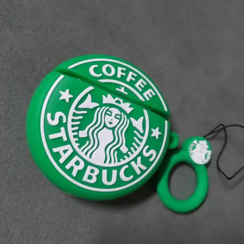 Vỏ Bọc Airpods Silicon Dẻo Họa Tiết Starbucks Tròn - Phụ Kiện Hộp Sạc Tai Nghe AirPods 1 2 Chất Lượng Cao